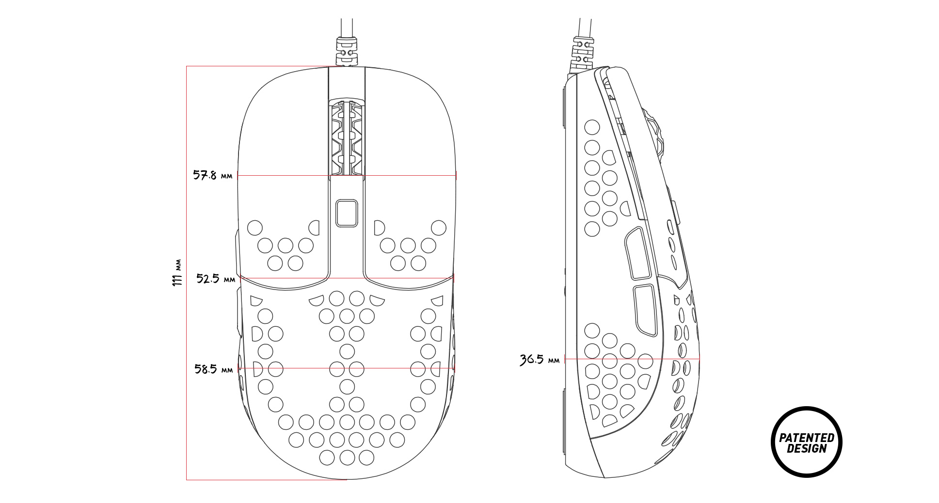 Xtrfy MZ1 Wireless White