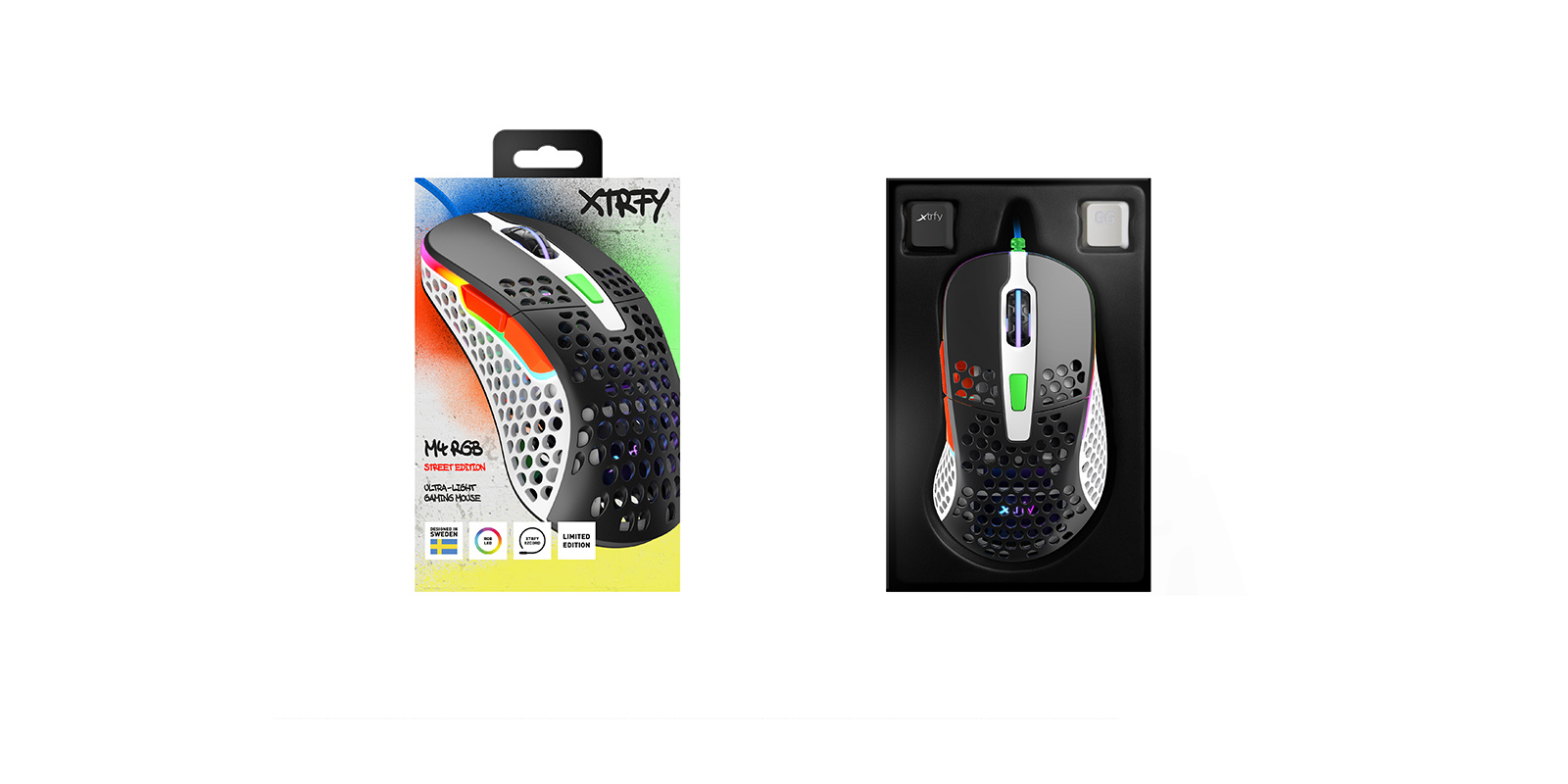 xtrfy m4 RGB StreetEdition(開封済み)